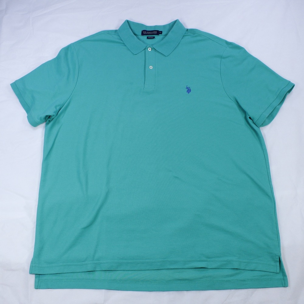 U.S. Polo Assn. Classic Mint Green Polo Shirt‎ – Men's Size 3XL